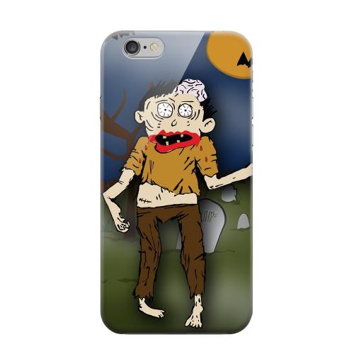 Geeks Designer Line (GDL) Apple iPhone 6 Matte Hard Back Cover - Zombie in Graveyard