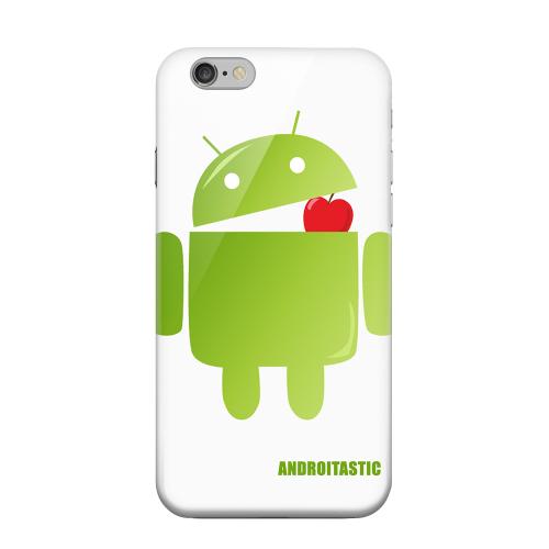 Geeks Designer Line (GDL) Apple iPhone 6 Matte Hard Back Cover - Robot Versus Apple