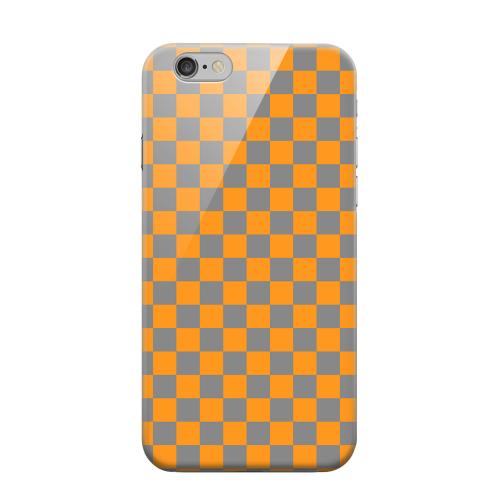 Geeks Designer Line (GDL) Apple iPhone 6 Matte Hard Back Cover - Orange/ Gray Geeks Designer Line (GDL) Apple iPhone 6 Matte Hard Back Cover - Orange/ Gray