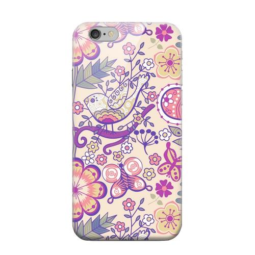 Geeks Designer Line (GDL) Apple iPhone 6 Matte Hard Back Cover - Birds, Hearts & Flowers Geeks Designer Line (GDL) Apple iPhone 6 Matte Hard Back Cover - Birds, Hearts & Flowers