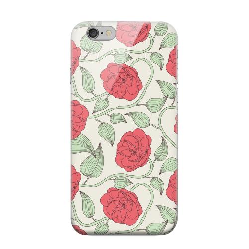 Geeks Designer Line (GDL) Apple iPhone 6 Matte Hard Back Cover - Roses & Vines Geeks Designer Line (GDL) Apple iPhone 6 Matte Hard Back Cover - Roses & Vines