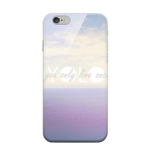 Geeks Designer Line (GDL) Apple iPhone 6 Matte Hard Back Cover - Filled YOLO