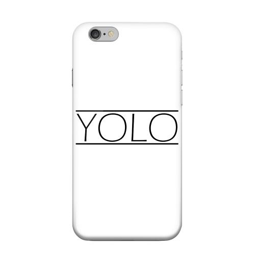 Geeks Designer Line (GDL) Apple iPhone 6 Matte Hard Back Cover - Modern YOLO Geeks Designer Line (GDL) Apple iPhone 6 Matte Hard Back Cover - Modern YOLO