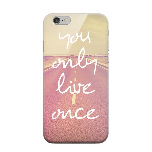 Geeks Designer Line (GDL) Apple iPhone 6 Matte Hard Back Cover - Open Road YOLO