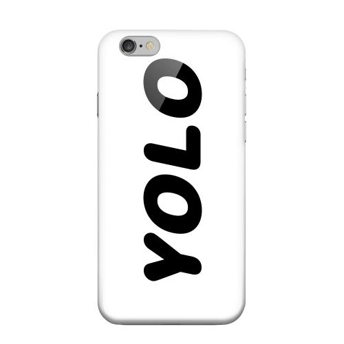 Geeks Designer Line (GDL) Apple iPhone 6 Matte Hard Back Cover - Rounded YOLO