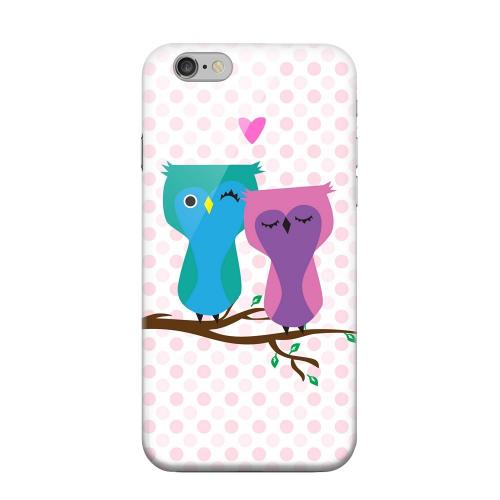 Geeks Designer Line (GDL) Apple iPhone 6 Matte Hard Back Cover - Owl Love You Forever