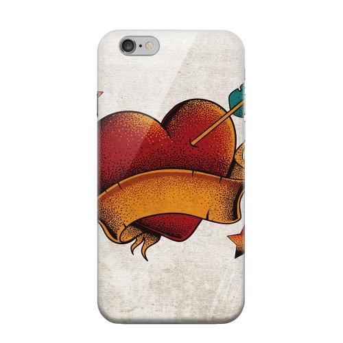 Geeks Designer Line (GDL) Apple iPhone 6 Matte Hard Back Cover - Arrow In The Heart Geeks Designer Line (GDL) Apple iPhone 6 Matte Hard Back Cover - Arrow In The Heart