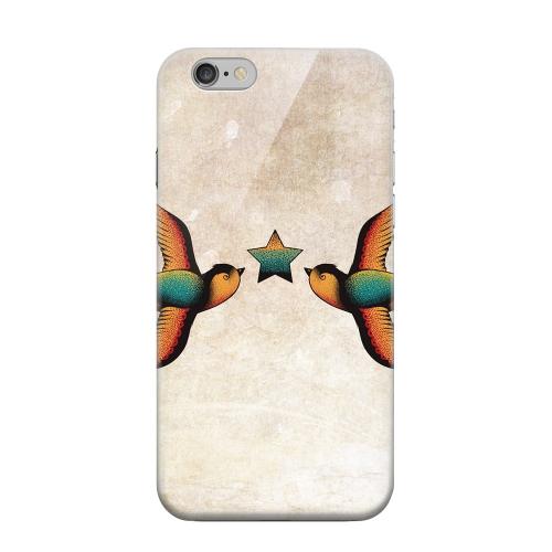Geeks Designer Line (GDL) Apple iPhone 6 Matte Hard Back Cover - Dual Swallow Star Geeks Designer Line (GDL) Apple iPhone 6 Matte Hard Back Cover - Dual Swallow Star