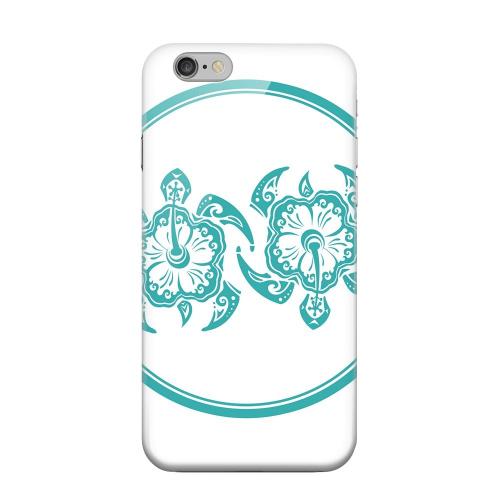 Geeks Designer Line (GDL) Apple iPhone 6 Matte Hard Back Cover - Aqua Island Turtle Duo Geeks Designer Line (GDL) Apple iPhone 6 Matte Hard Back Cover - Aqua Island Turtle Duo