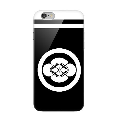 Geeks Designer Line (GDL) Apple iPhone 6 Matte Hard Back Cover - White Boke Kamon w/ Stripe Geeks Designer Line (GDL) Apple iPhone 6 Matte Hard Back Cover - White Boke Kamon w/ Stripe