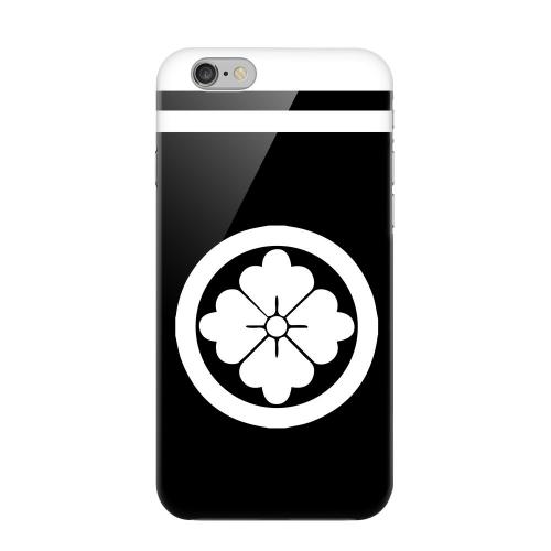 Geeks Designer Line (GDL) Apple iPhone 6 Matte Hard Back Cover - White Hanabishi Kamon w/ Stripe Geeks Designer Line (GDL) Apple iPhone 6 Matte Hard Back Cover - White Hanabishi Kamon w/ Stripe
