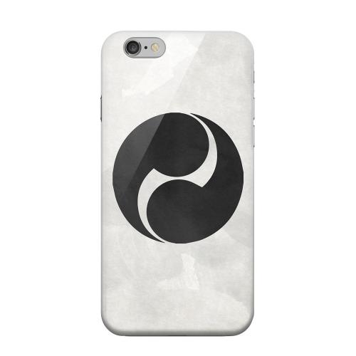 Geeks Designer Line (GDL) Apple iPhone 6 Matte Hard Back Cover - Tomoe Kamon on Paper v.2