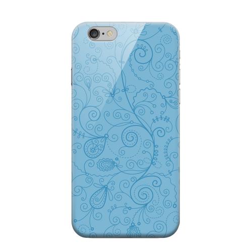 Geeks Designer Line (GDL) Apple iPhone 6 Matte Hard Back Cover - Floral 1 Dusk Blue Geeks Designer Line (GDL) Apple iPhone 6 Matte Hard Back Cover - Floral 1 Dusk Blue