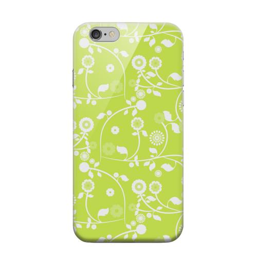Geeks Designer Line (GDL) Apple iPhone 6 Matte Hard Back Cover - Floral 2 Tender Shoots