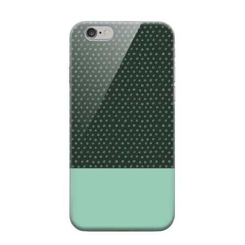 Geeks Designer Line (GDL) Apple iPhone 6 Matte Hard Back Cover - Little Circle Dots Grayed Jade Geeks Designer Line (GDL) Apple iPhone 6 Matte Hard Back Cover - Little Circle Dots Grayed Jade