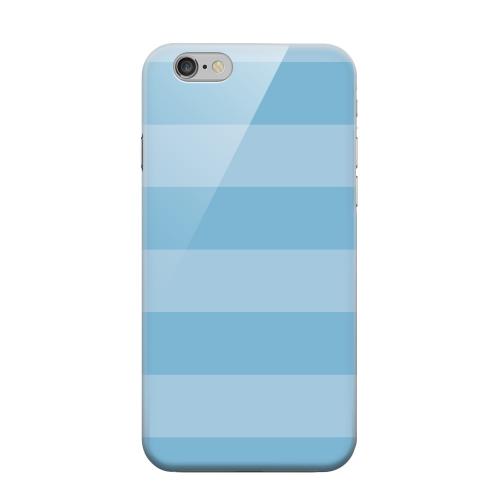 Geeks Designer Line (GDL) Apple iPhone 6 Matte Hard Back Cover - Stripes Dusk Blue