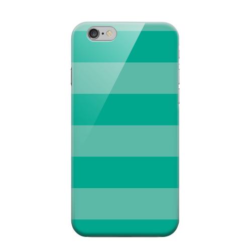 Geeks Designer Line (GDL) Apple iPhone 6 Matte Hard Back Cover - Stripes Emerald