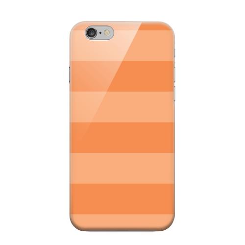 Geeks Designer Line (GDL) Apple iPhone 6 Matte Hard Back Cover - Stripes Nectarine Geeks Designer Line (GDL) Apple iPhone 6 Matte Hard Back Cover - Stripes Nectarine