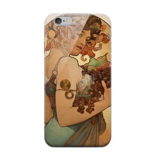 Geeks Designer Line (GDL) Apple iPhone 6 Matte Hard Back Cover - Alphonse Mucha Fruit