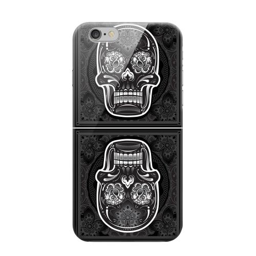 Geeks Designer Line (GDL) Apple iPhone 6 Matte Hard Back Cover - Domino Double Skull Geeks Designer Line (GDL) Apple iPhone 6 Matte Hard Back Cover - Domino Double Skull