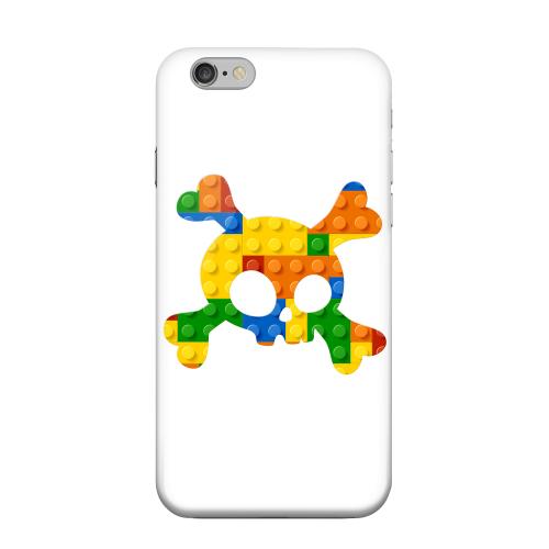 Geeks Designer Line (GDL) Apple iPhone 6 Matte Hard Back Cover - Blocks Crossbones Geeks Designer Line (GDL) Apple iPhone 6 Matte Hard Back Cover - Blocks Crossbones