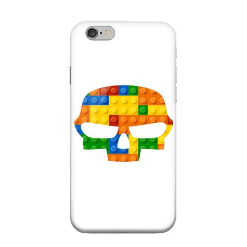 Geeks Designer Line (GDL) Apple iPhone 6 Matte Hard Back Cover - Blocks Fatskull Geeks Designer Line (GDL) Apple iPhone 6 Matte Hard Back Cover - Blocks Fatskull