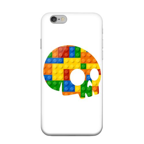 Geeks Designer Line (GDL) Apple iPhone 6 Matte Hard Back Cover - Blocks Side Skull Geeks Designer Line (GDL) Apple iPhone 6 Matte Hard Back Cover - Blocks Side Skull
