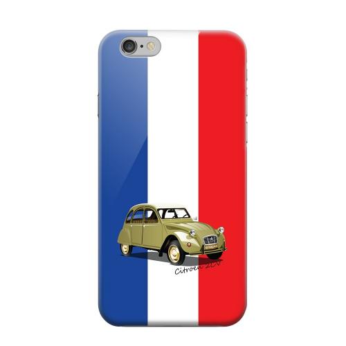 Geeks Designer Line (GDL) Apple iPhone 6 Matte Hard Back Cover - Citroen 2CV on Blue/ White/ Red Geeks Designer Line (GDL) Apple iPhone 6 Matte Hard Back Cover - Citroen 2CV on Blue/ White/ Red