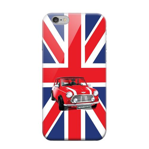 Geeks Designer Line (GDL) Apple iPhone 6 Matte Hard Back Cover - Solo Mini Cooper on Union Jack Geeks Designer Line (GDL) Apple iPhone 6 Matte Hard Back Cover - Solo Mini Cooper on Union Jack