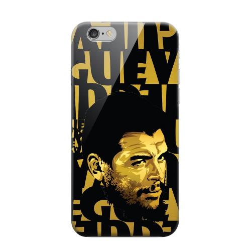 Geeks Designer Line (GDL) Apple iPhone 6 Matte Hard Back Cover - Che Guevara Serious Man on Gold Geeks Designer Line (GDL) Apple iPhone 6 Matte Hard Back Cover - Che Guevara Serious Man on Gold