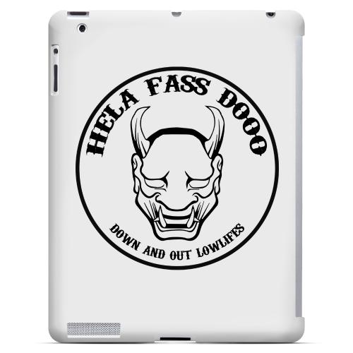 HFD Down & Out Hard Plastic Case for Apple iPad 2