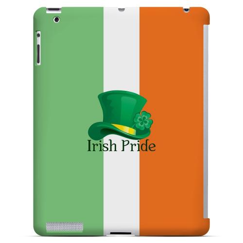 Irish Pride - Geeks Designer Line Holiday Series Hard Case for Apple iPad (3rd & 4th Gen.)