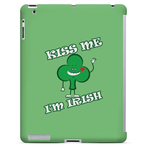 Kiss Me - Geeks Designer Line Holiday Series Hard Case for Apple iPad (3rd & 4th Gen.)