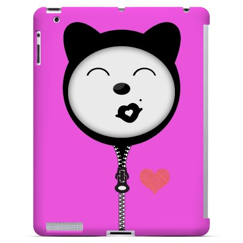 Kissycat - Geeks Designer Line Hoodie Kitty Series Hard Case for Apple iPad (3rd & 4th Gen.)