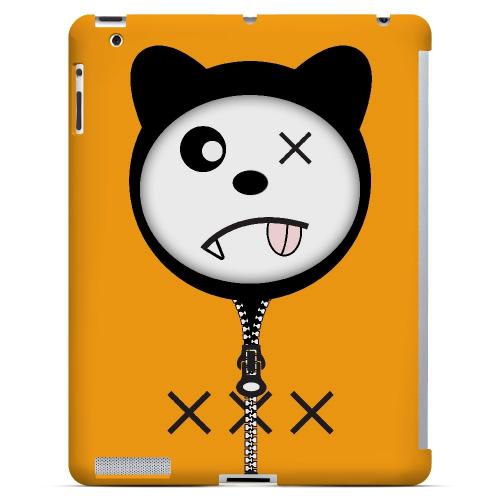 XXX - Geeks Designer Line Hoodie Kitty Series Hard Case for Apple iPad (3rd & 4th Gen.)