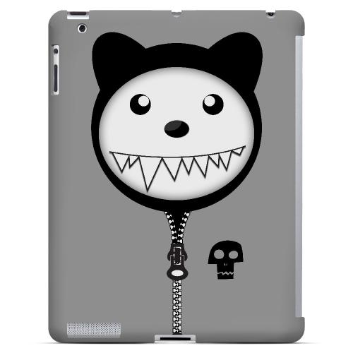 Grimmycat - Geeks Designer Line Hoodie Kitty Series Hard Case for Apple iPad (3rd & 4th Gen.)