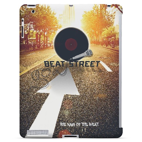 Beatstreet - Geeks Designer Line Music Series Hard Case for Apple iPad (3rd & 4th Gen.)