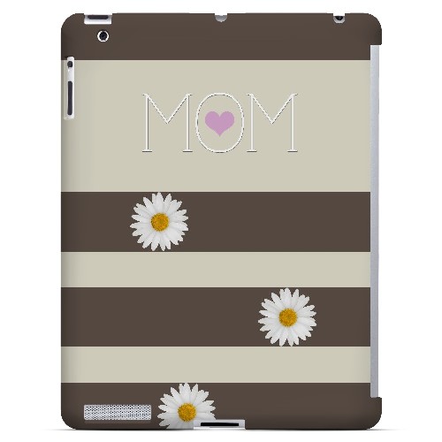 Mom Daisy - Geeks Designer Line Mom Series Hard Case for Apple iPad (3rd & 4th Gen.)