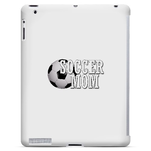 Soccer Mom - Geeks Designer Line Mom Series Hard Case for Apple iPad (3rd & 4th Gen.)