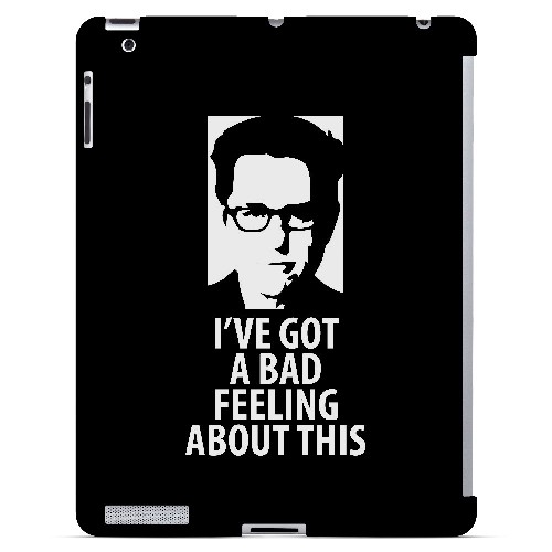 Bad Feeling - Geeks Designer Line Humor Series Hard Case for Apple iPad (3rd & 4th Gen.)