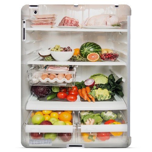Refrigerator - Geeks Designer Line Humor Series Hard Case for Apple iPad (3rd & 4th Gen.)