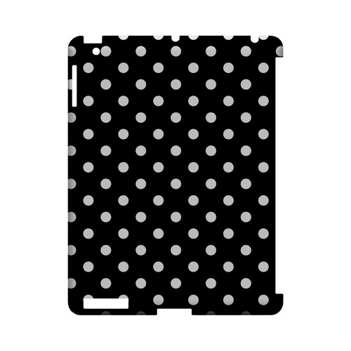 White Dots on Black Geeks Designer Line Polka Dot Series Slim Hard Case for Apple iPad (3rd & 4th Gen.)