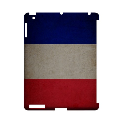 Grunge France Geeks Designer Line Flag Series Slim Hard Case for Apple iPad (3rd & 4th Gen.)