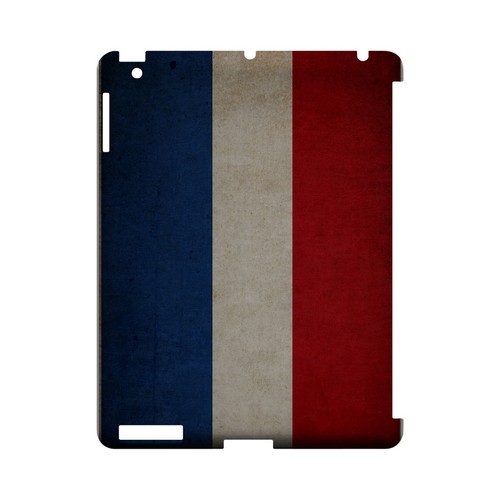 Grunge Netherlands Geeks Designer Line Flag Series Slim Hard Case for Apple iPad (3rd & 4th Gen.)