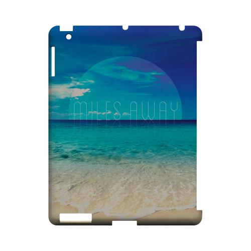 Miles Away Geeks Designer Line Beach Series Slim Hard Case for Apple iPad (3rd & 4th Gen.)