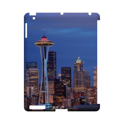 Seattle - Geeks Designer Line City Series Hard Case for Apple iPad (3rd & 4th Gen.)