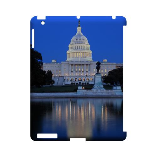 Washington D.C. - Geeks Designer Line City Series Hard Case for Apple iPad (3rd & 4th Gen.)