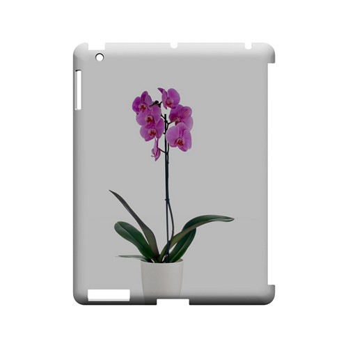 Hot Pink Orchid Plant - Geeks Designer Line Floral Series Hard Case for Apple iPad (3rd & 4th Gen.)