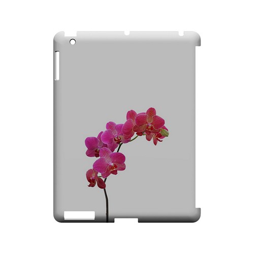 Hot Pink Orchid Branch - Geeks Designer Line Floral Series Hard Case for Apple iPad (3rd & 4th Gen.)