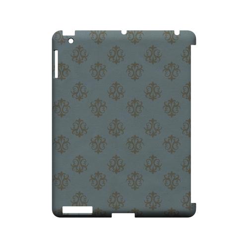 Ornamental Monaco Blue - Geeks Designer Line Pantone Color Series Hard Case for Apple iPad (3rd & 4th Gen.)